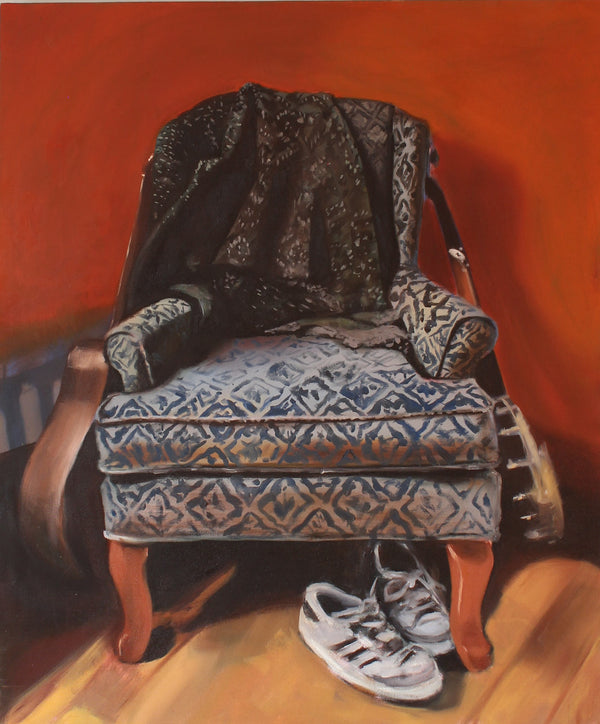 Chair with Sneakers