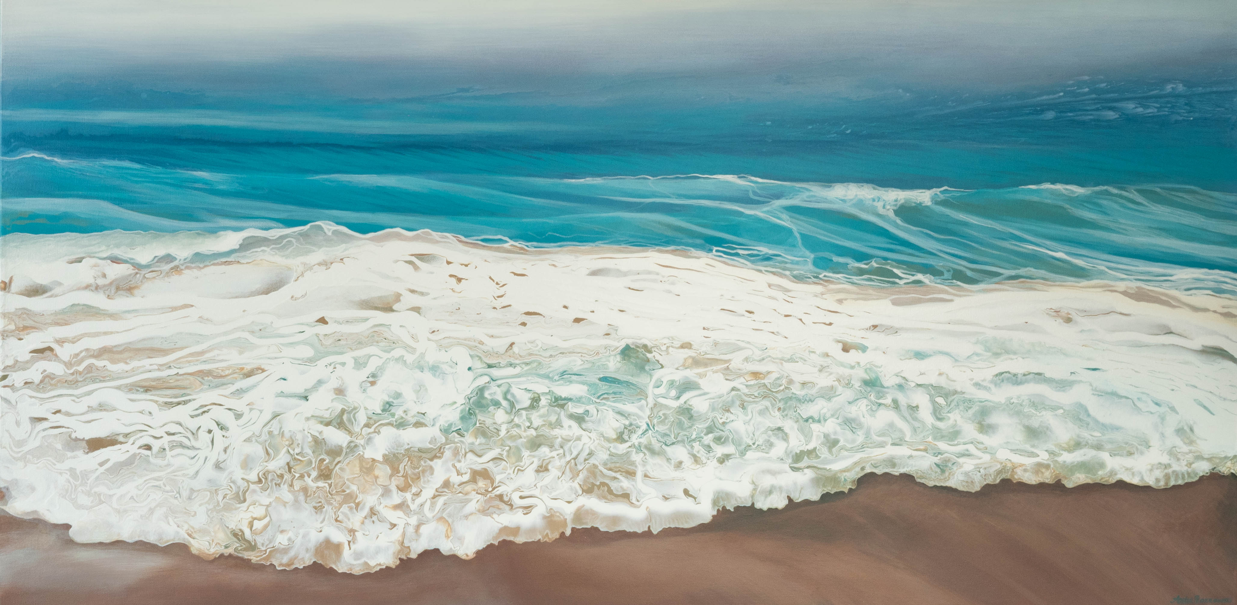 Sea Foam Approaching Teichert Gallery