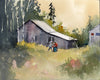 Working the Boneyard (plein air)